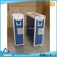 Good quality aluminum alloy inflight service meal trolley